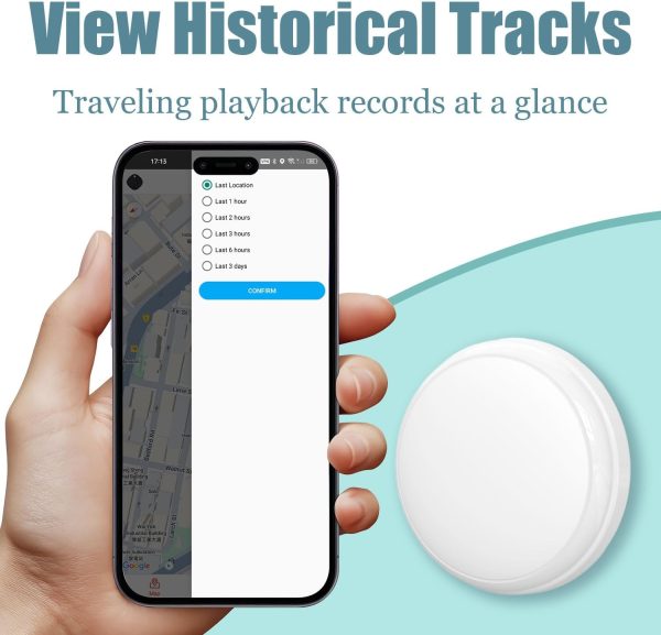 No Subscription Vehicle GPS Tracker Portable Car GPS Tracker Mini Magnetic GPS Device Full Coverage Pinpoint Vehicle Location Elderly Children Pets No - Image 5