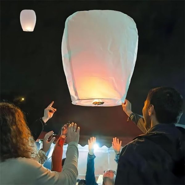 Paper Lanterns Have 16 Pack White, Paper Lanterns Easy to Use, were The Highlight of Party, Lanterns Use to Party Events - Image 3