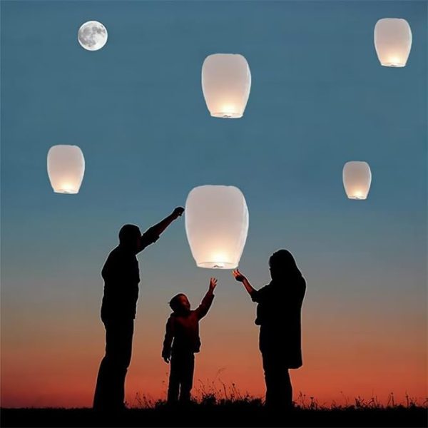 Paper Lanterns Have 16 Pack White, Paper Lanterns Easy to Use, were The Highlight of Party, Lanterns Use to Party Events - Image 4